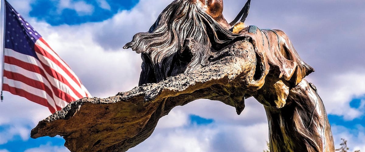 Flower Dancing in the Wind
Jerry McKellar
(2009)
This is what greets you as you enter the lake district of the city of Chelan.