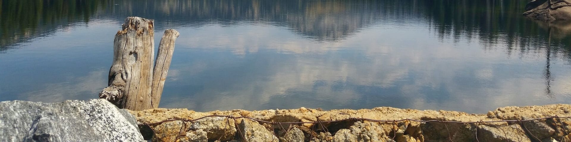 Nice hike to beautiful Boulder Lake with Buckhorn Mountain in the background.