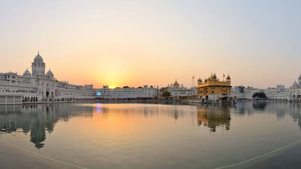 Sikh holy Golden Temple in Amritsar, Punjab, India