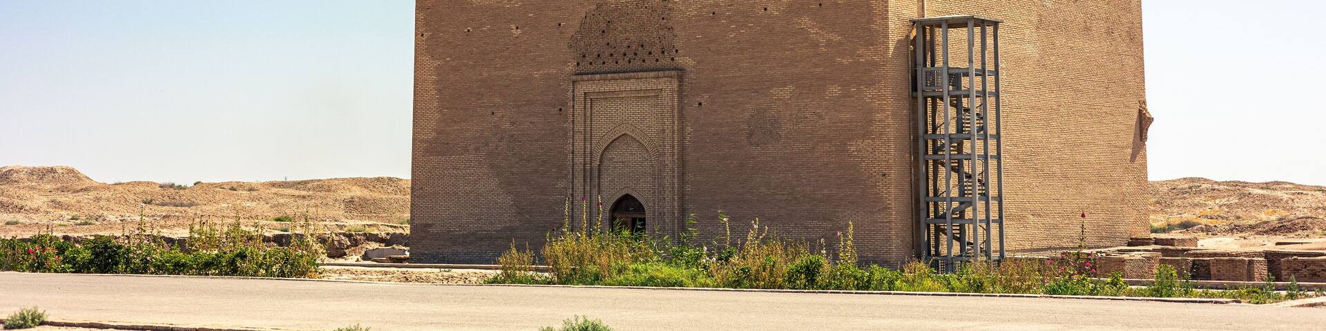 mary turkmenistan historical site building dome