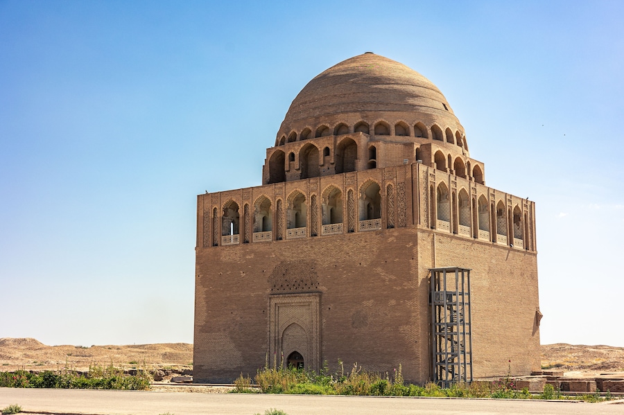 mary turkmenistan historical site building dome