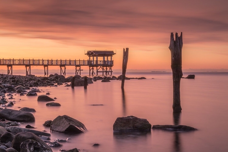 A shot from my walk on the Gulf Beach shoreline on a outgoing tide.
