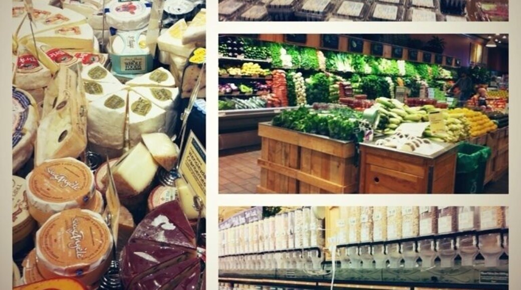 Rows of healthy produce and goods. Bringing healthy to everyday life for the fattening USA.