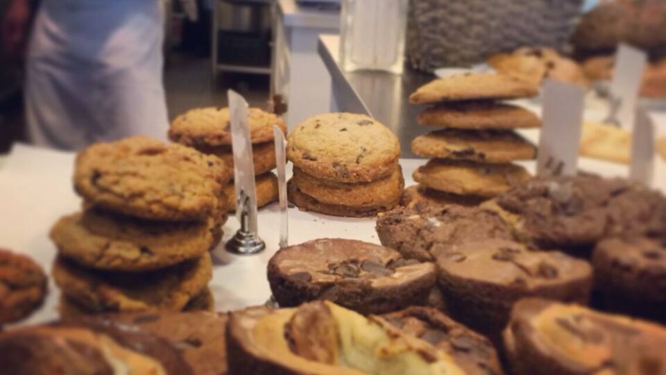 Genius name. Who doesn't live for either one or both?... Eat in or take out delish soups salads sammies and pastries/cookies/ breads.