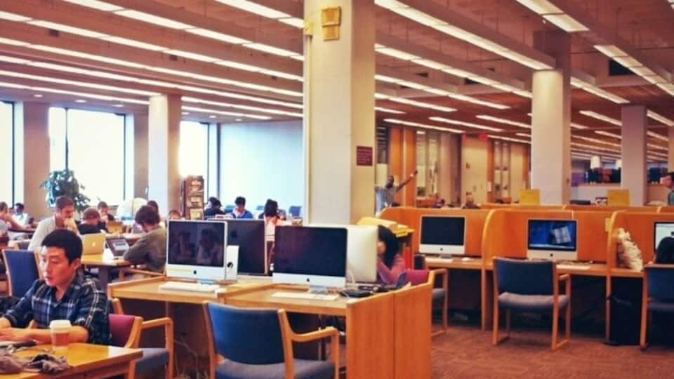 Before Starbucks & the Internet invaded our daily lives, this used to be the place for work/study/socialize.