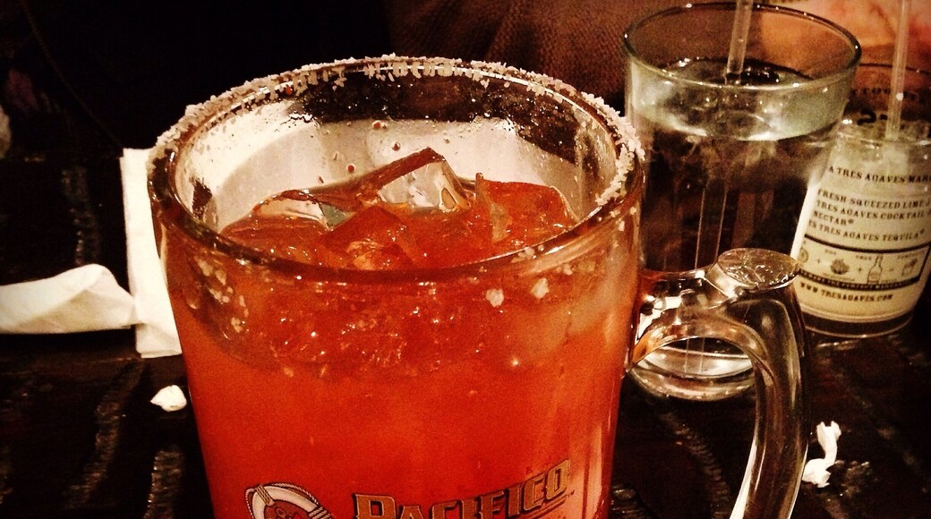 Try a michelada but Zapata is know for its Molcajete. It's a bubbling mixture of tasty goodness inside a volcanic stone bowl brought to your table. They are great for sharing too!