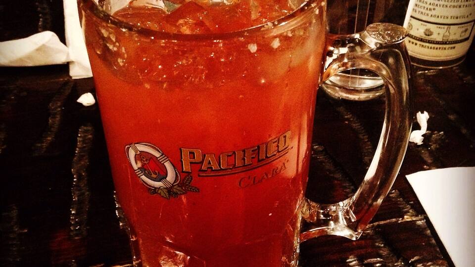 Try a michelada but Zapata is know for its Molcajete. It's a bubbling mixture of tasty goodness inside a volcanic stone bowl brought to your table. They are great for sharing too!