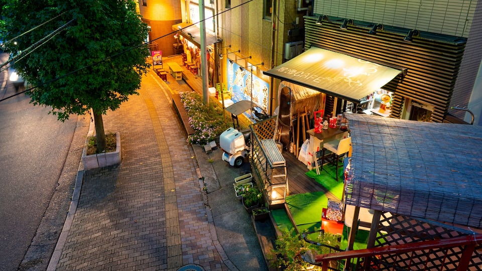 Narita featuring night scenes