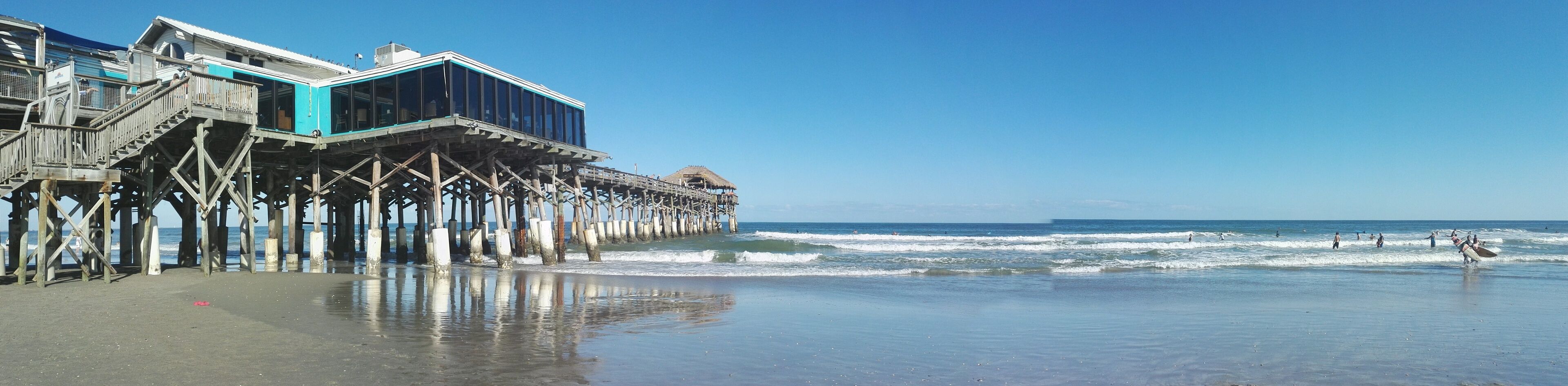 Cocoa beach florida panorama