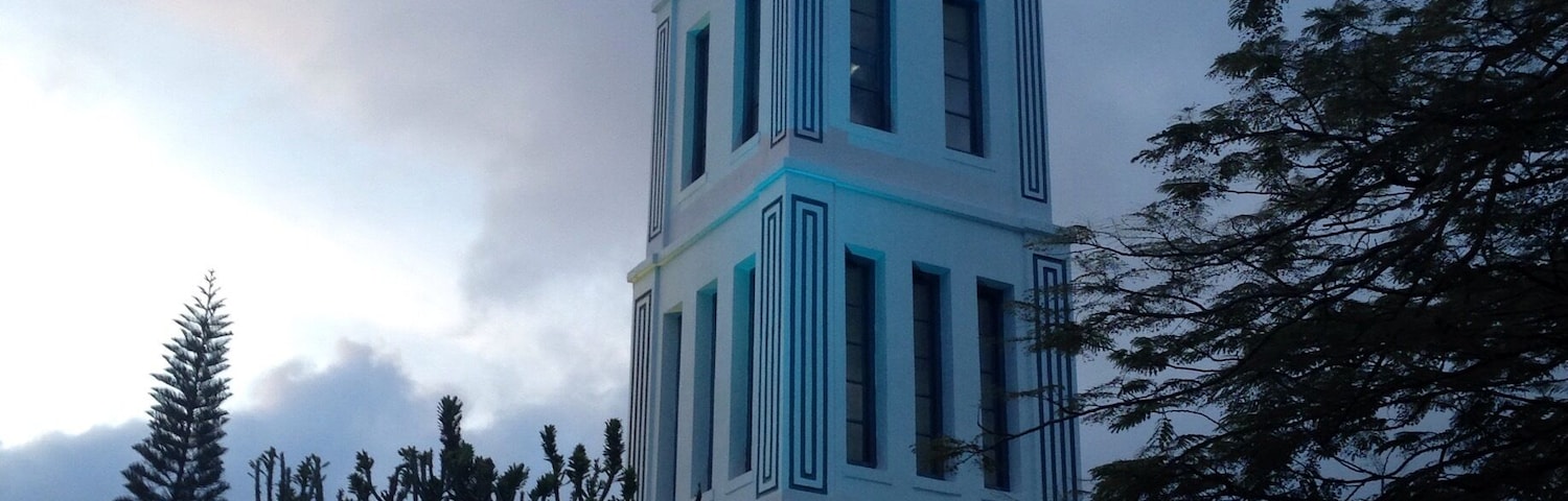 Bukit tinggi city with Gadang clock monument located in front of Pasar Tinggi #monument #lateafternoon #bukittinggi #padang #westsumatra #nofilter