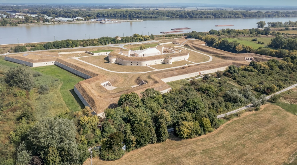 Komarom csillagerod or start fort part of the modern fortification system surrounding the Hungarian Slovakian border town on the Danube