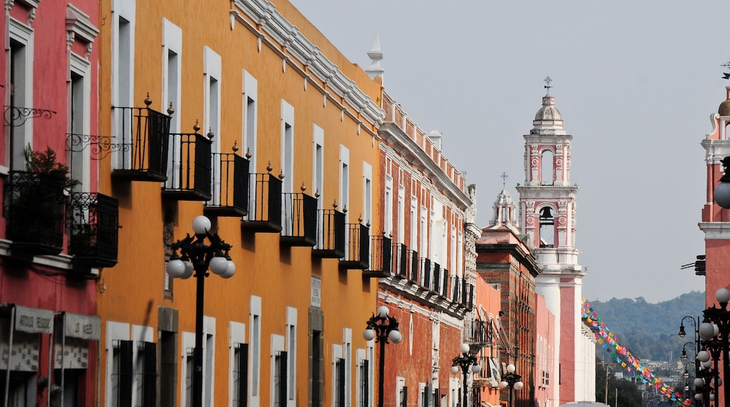 Colorful buidings, centro Histórico Puebla