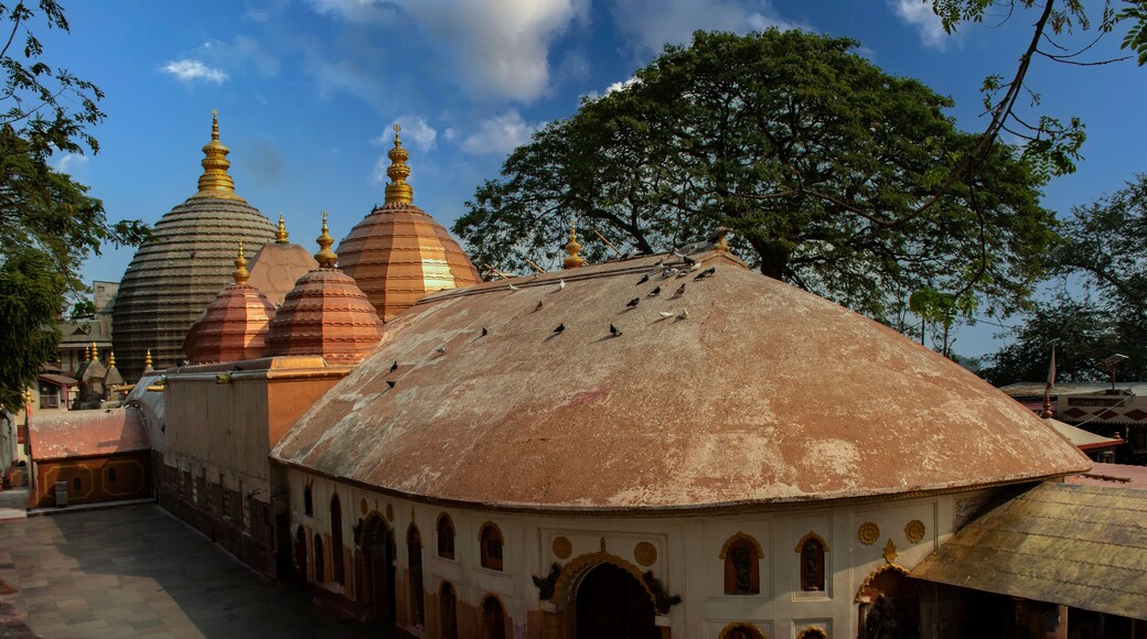 Kamakhya Temple in Guwahati, Assam, is a sacred Hindu Shakti Peetha dedicated to Goddess Kamakhya. Known for its tantric rituals and the Ambubachi Mela festival.