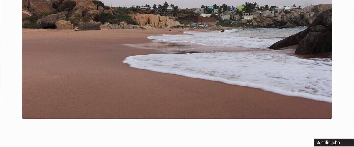 Muttom is a village in the Kanyakumari District of the Tamil Nadu State, India. It is a well known for beautiful beach with some rocks and caves. The major occupation of people in Muttom is fishing.