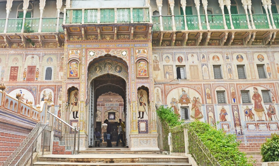 Nawalgarh Havelis, Jhunjhunu, Rajasthan