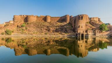 Rajasthan, India - between New Delhi and Pakistan, a desertic region famous of its fortress, its colors, and the sophisticated water wells