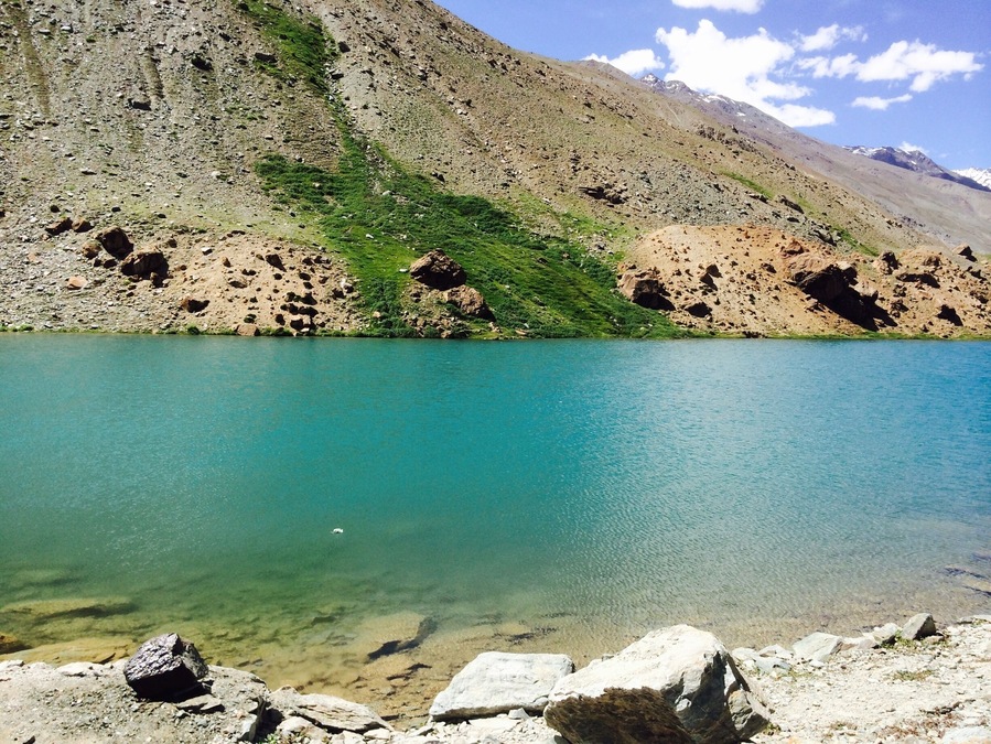 Shades of blue along the Manali to Leh route...Beautiful Himachal!