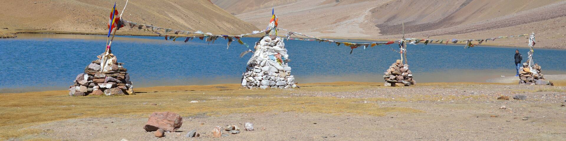 #moonlake Just 120 kms away from Manali in the heart of spiti valley has its own charm spread along kms.