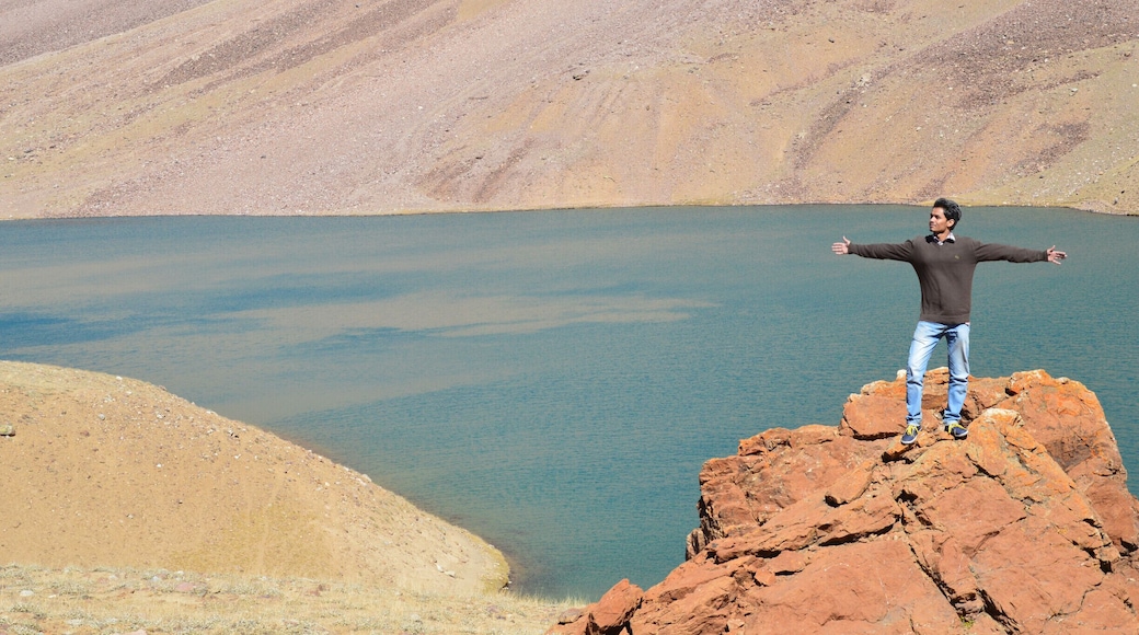 It is also known as 'lake of the Moon'. The most surprising thing about this lake is that there is no visible source of this lake but there is a visible outlet of this lake which means that water to this lake comes from underground.