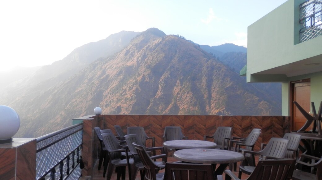 Breakfast with a view.