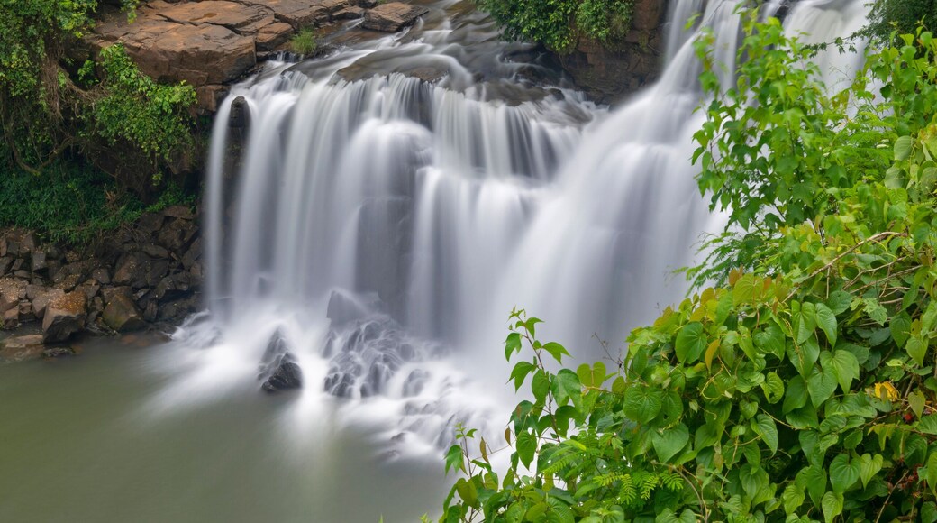 Napne Waterfall, only round the year waterfall in Sindhudurga, Maharashtra, India