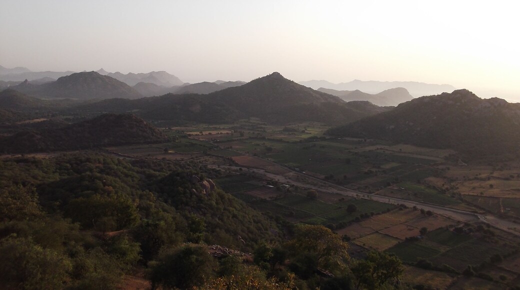 It's name is Moksha Shila . A 15-20 minute of hike and get a view just like heaven . Cool breeze and peace of mind is the thing that never got in any place .
