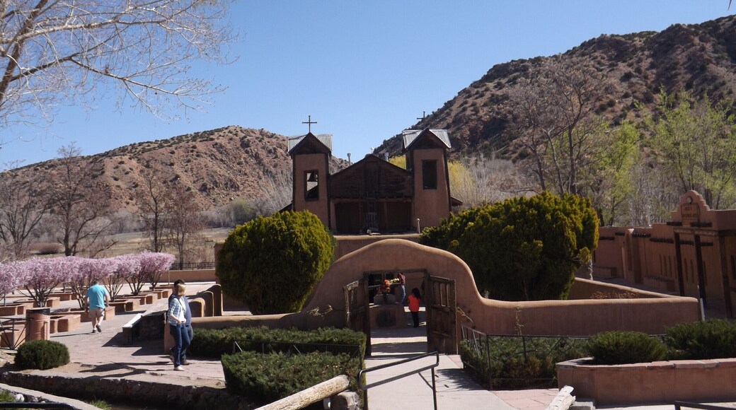 Many visitors to the church take a small amount of the "holy dirt", often in hopes of a miraculous cure for themselves or someone who could not make the trip. The dirt, found in the room known as "pocito" (well) is considered holy because in this spot the crucifix of Our Lord of Esquipulas was found by Bernardo Abeyta in 1810. Since then thousands of pilgrims and visitors have come to El Santuario de Chimayo searching for spiritual, emotional and physical healing. No pictures are allowed inside the Sanctuary.