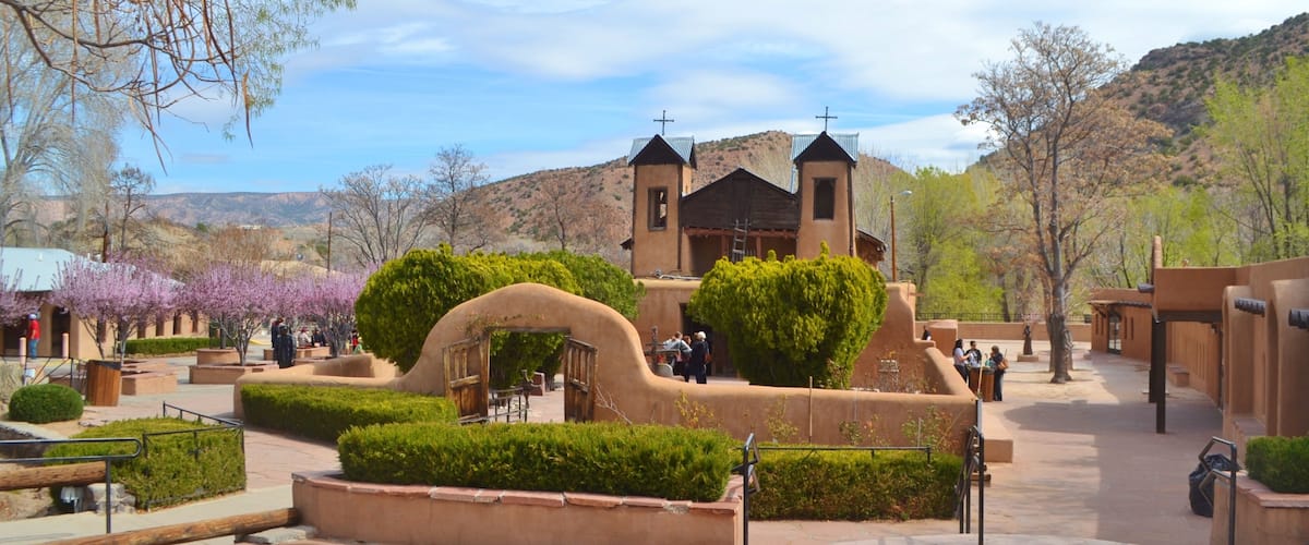Miraculous Healing Church of Chimayo in New Mexico