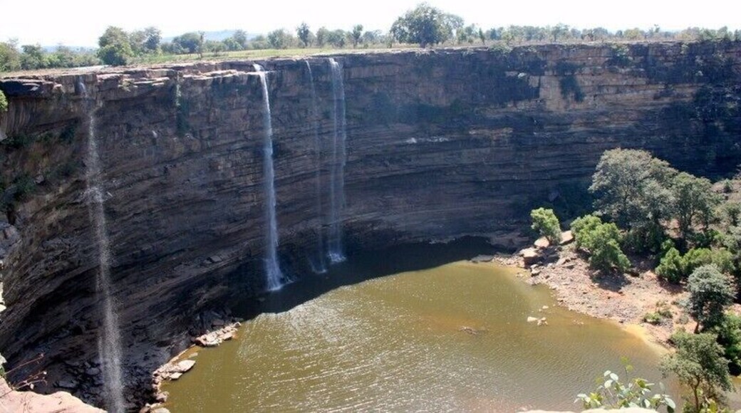 Natural Water Fall near Panna.