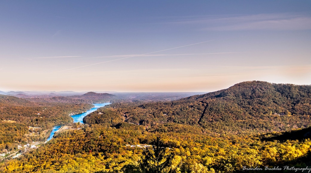 Fall shot of Lake Lure from Chimney Rock, North Carolina
#MyBackyard
#lakelure
#chimneyrock
#scenic
#northcarolina
#view
#fall
#fallphotography
#blueridgemountains