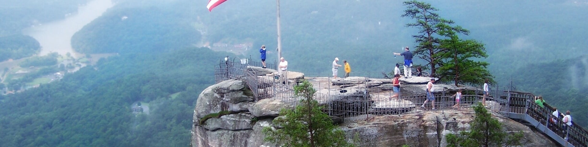 When the elevator is not working this can be a pretty steep walk up probably 1000 steps