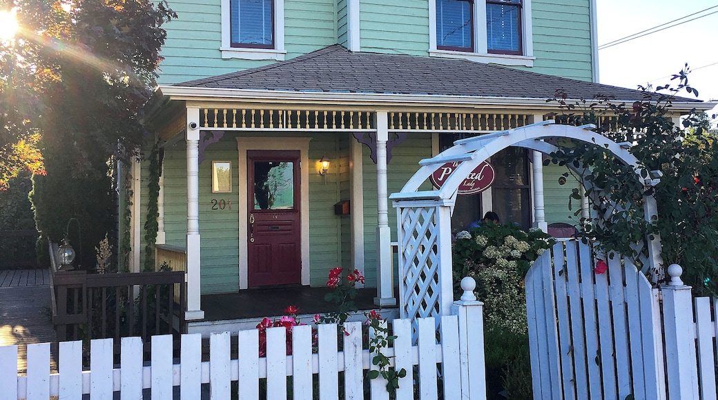 For a wonderful fine-dining experience in Oregon wine country be sure to make reservations at The Painted Lady. Allen Routt, owner and chef, offers seasonal 8-course menus that look as good as they taste. Be sure to add the wine pairing, as the sommelier has gone out of his way to select unique and interesting wines from around the world. To top it all off, dinner is served in this lovingly restored Victorian home.
Even if you aren't staying overnight in wine country, The Painted Lady is worthy of a drive down from Portland.