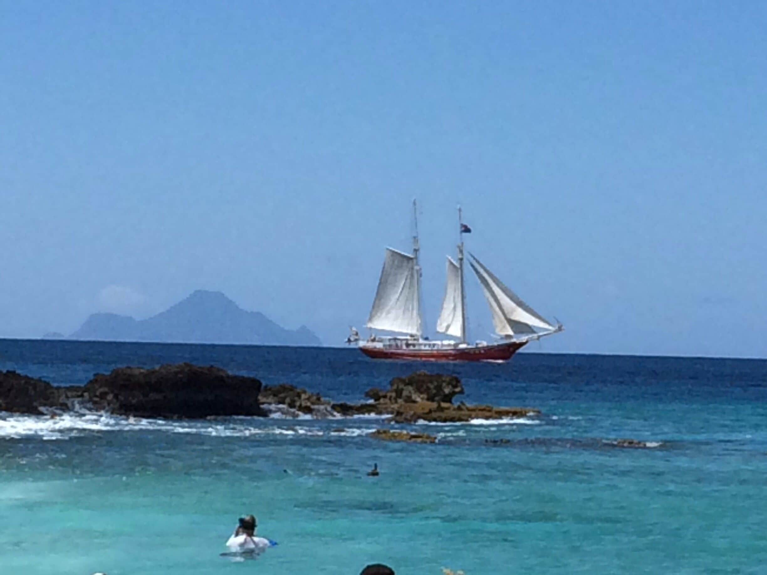 One of the beautiful views at the beach when you are waiting for a plane to land or takeoff. 