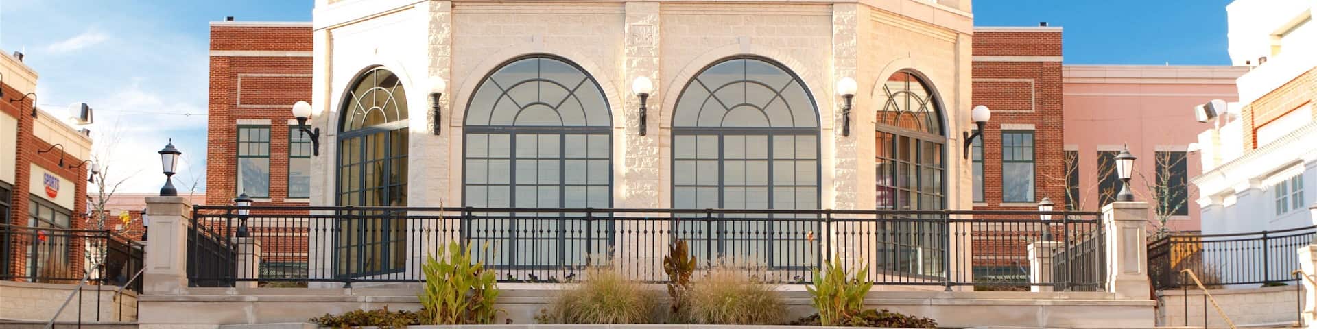 Newport which includes signage