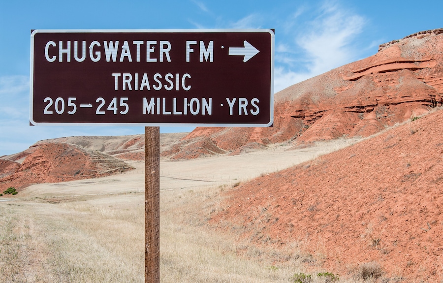 Geological Information Sign
