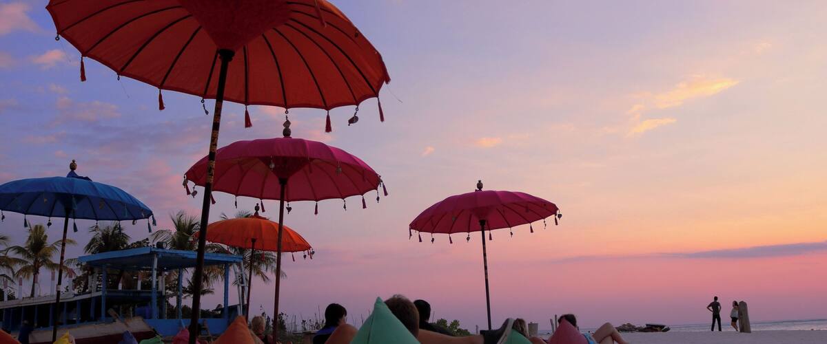 You can't go past a beautiful Bali sunset. Best enjoyed from a beanbag on the beach with cold drink in hand.