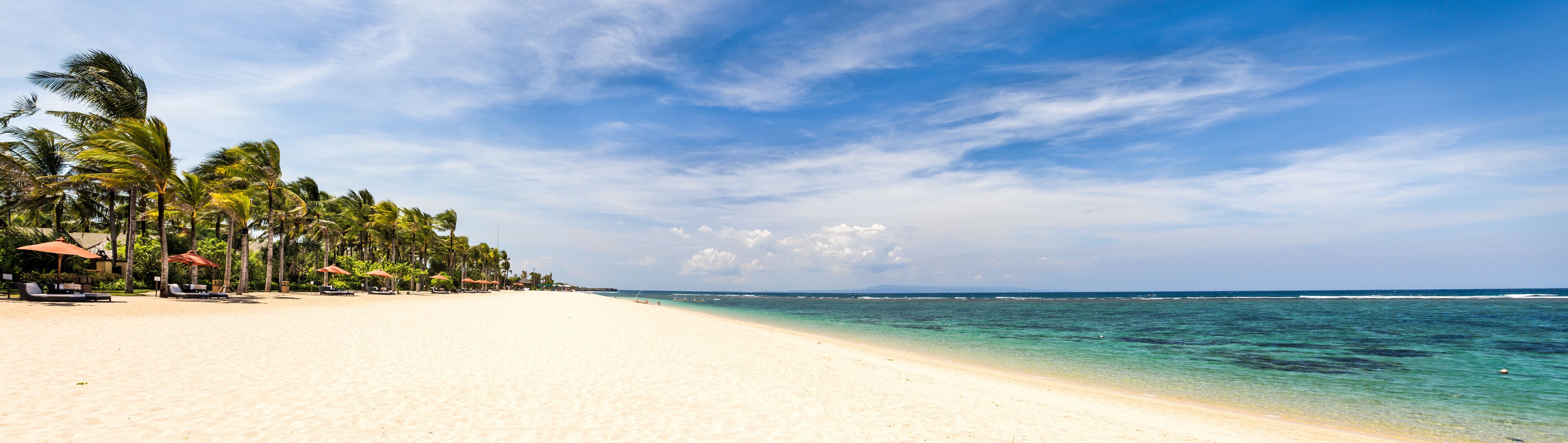 Geger beach on Bali island
