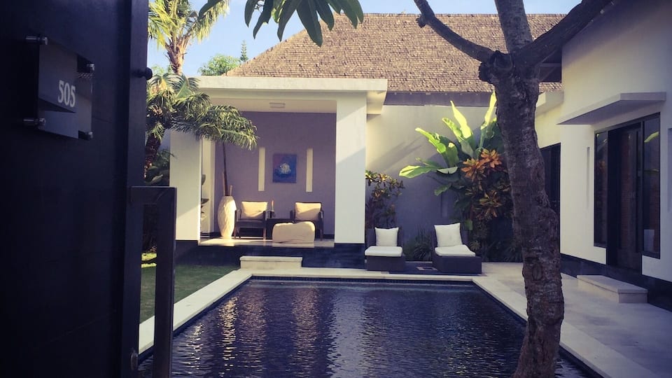 Ah nothing better then your own pool villa in Bali