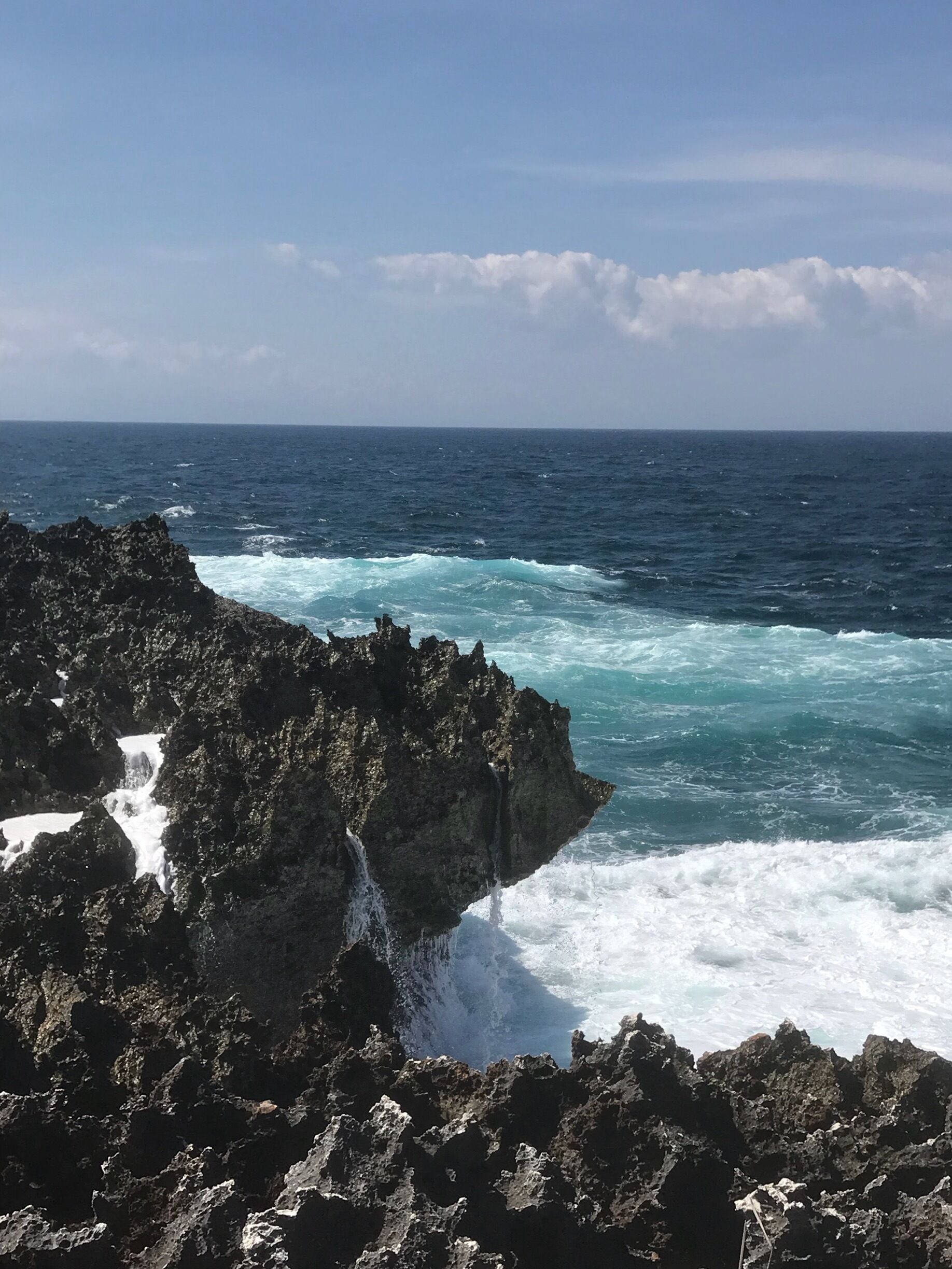Water blow in Nusa Dua