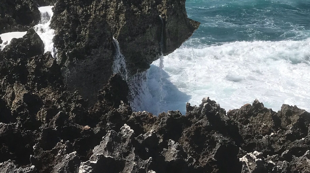Water blow in Nusa Dua