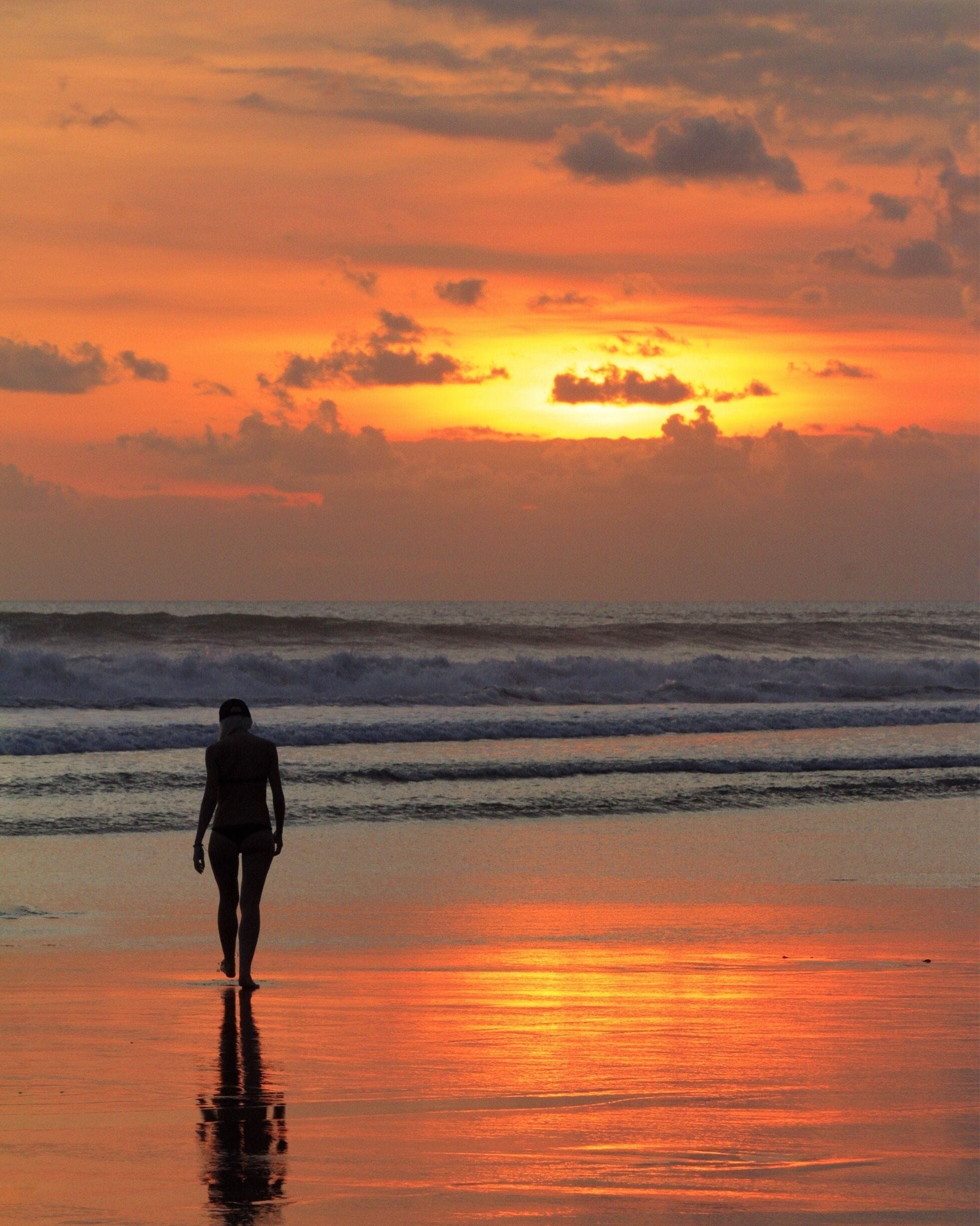 Sunset at Double Six Beach in Seminiyak

#Reflections