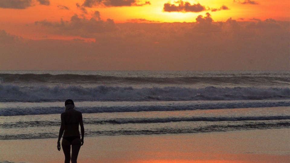 Sunset at Double Six Beach in Seminiyak
#Reflections