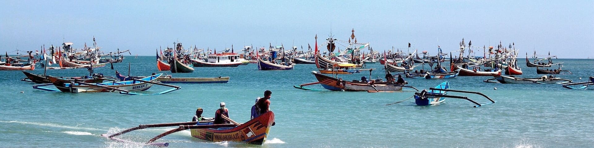 Return of fishermen.
Jimbaran Bali