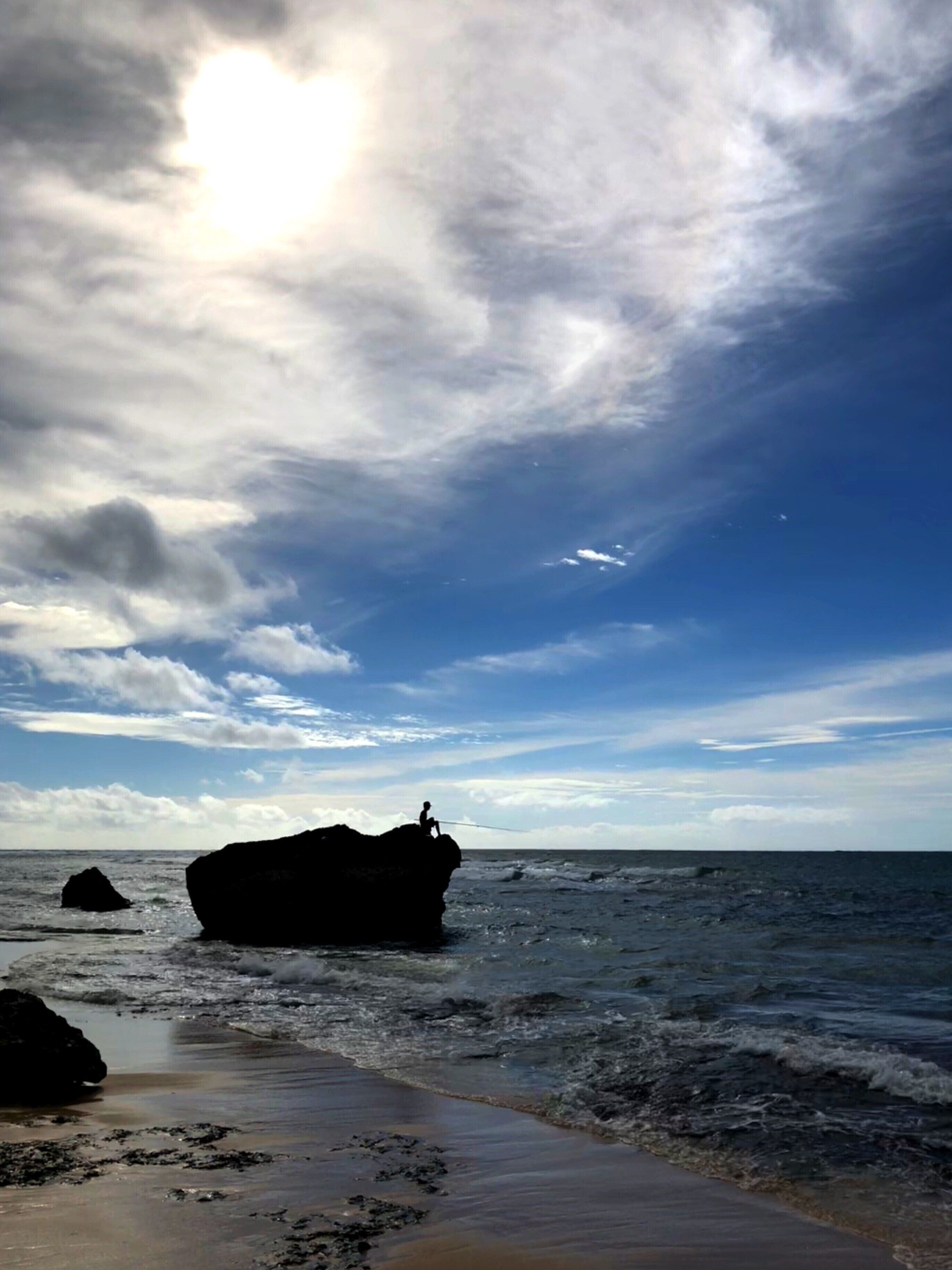#LifeatExpedia #beaches

Bingin Beach, Bali, Indonesia

Quiet beach in Bali, less crowded with no tourists. A local man enjoyed his afternoon fishing...wonder if he's caught anything :)
