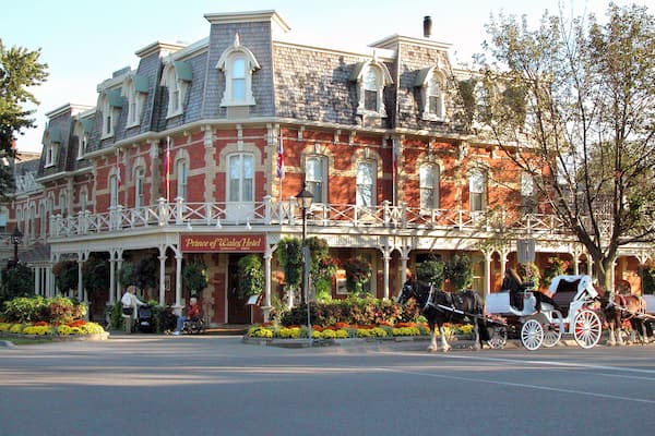 A historic building with a sign reading "Prince of Wales Hotel."