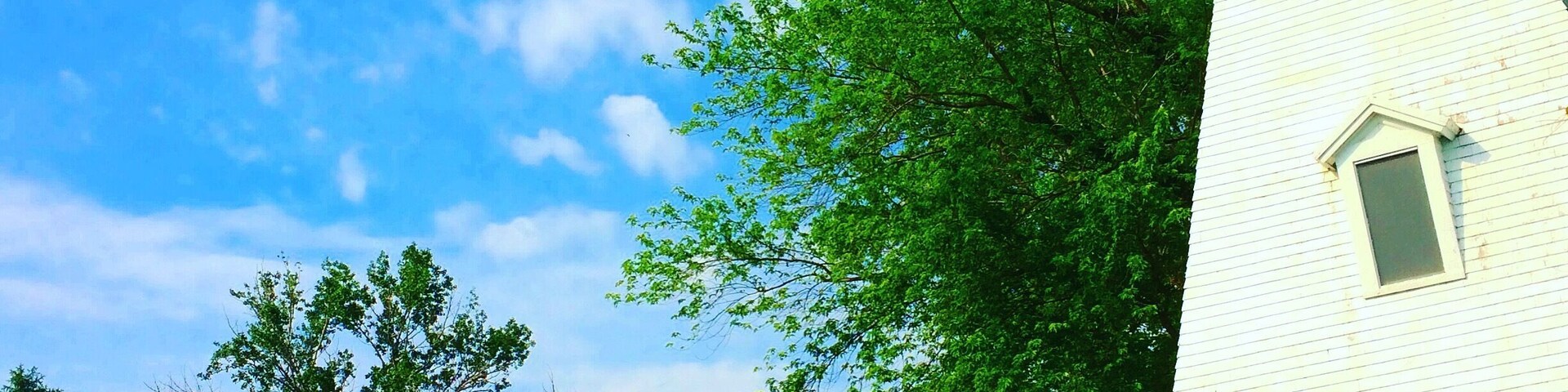 The historic Pumphouse arts centre in Niagara-on-the-Lake... #blue skies and lush #green surroundings