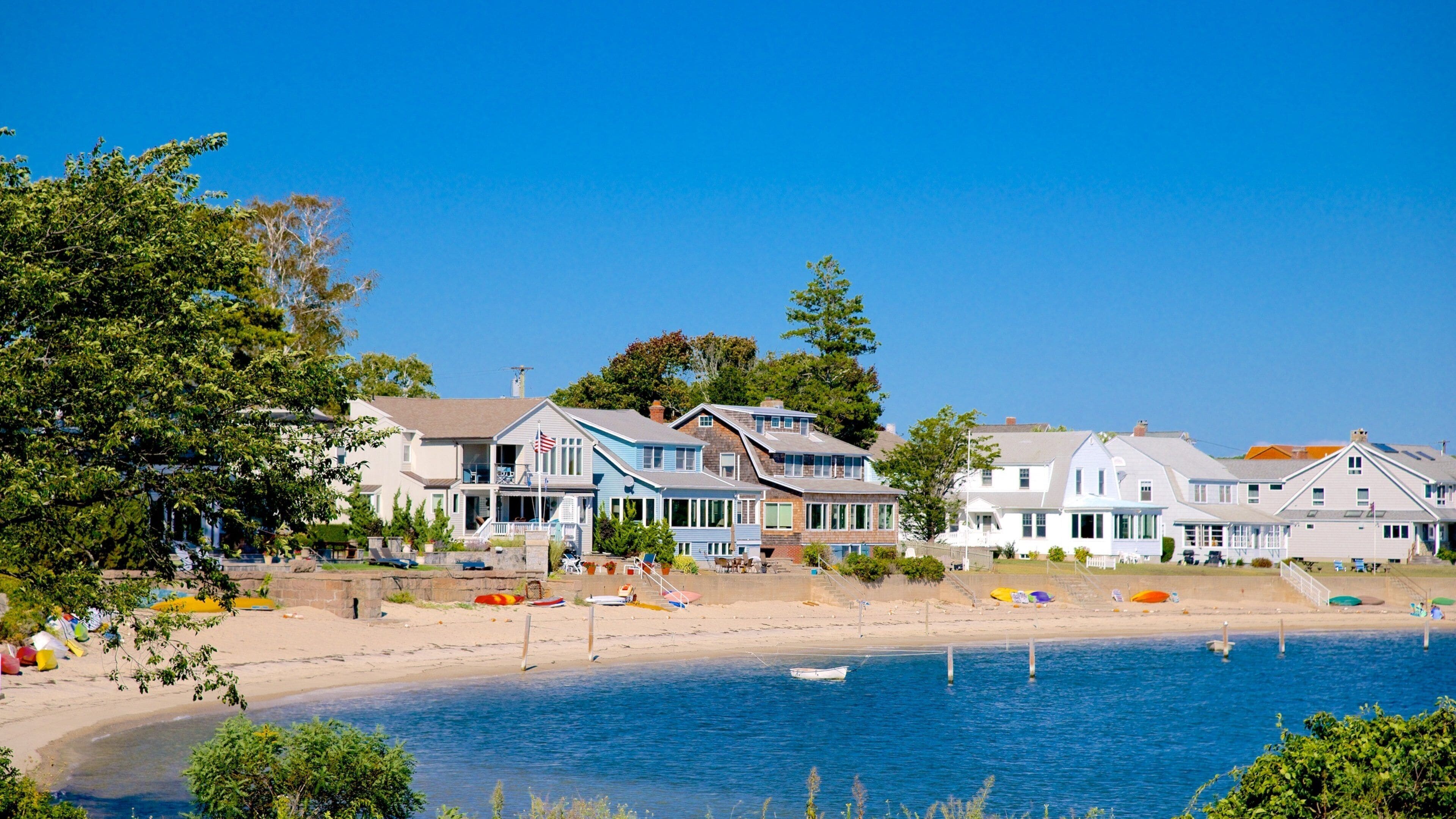 Niantic featuring a sandy beach