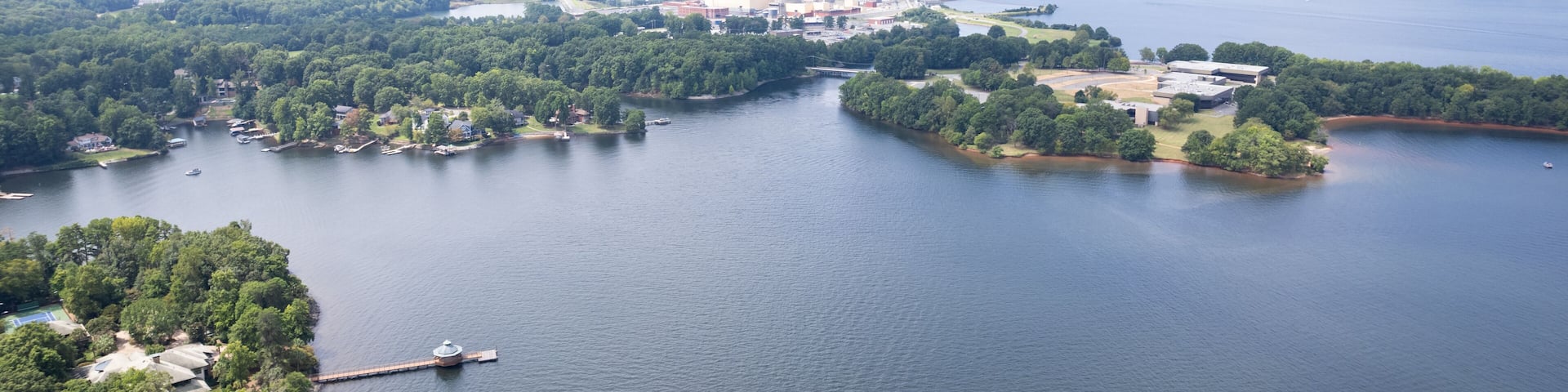 Aerial View of Lake Norman, North Carolina