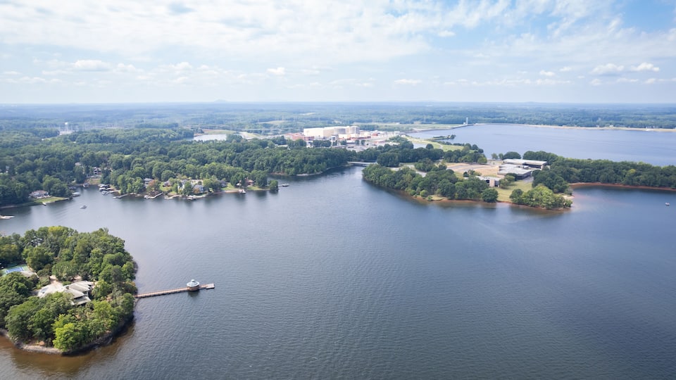 Aerial View of Lake Norman, North Carolina