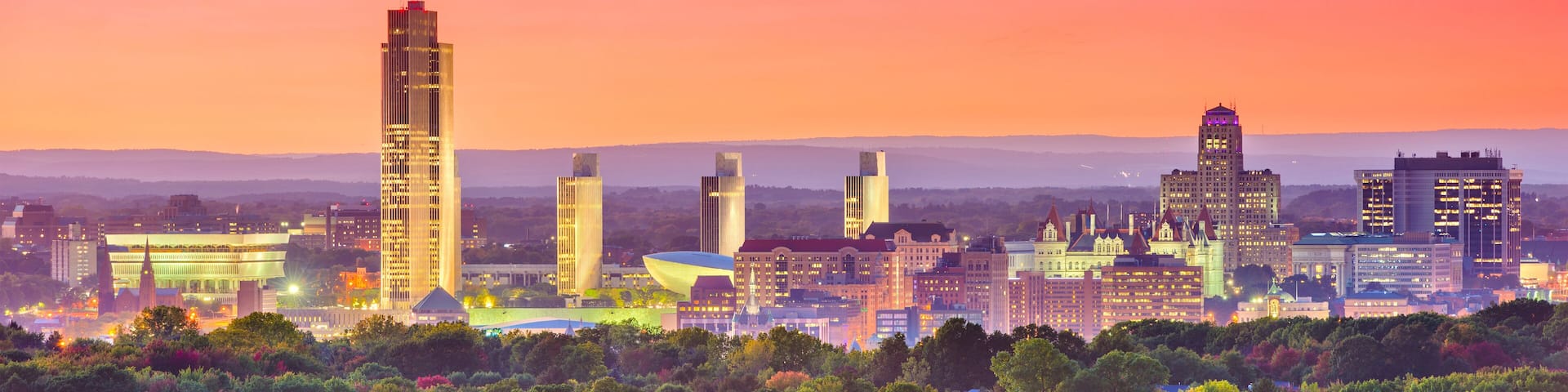 Albany, New York, USA skyline